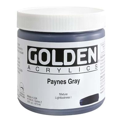 Golden® Heavy Body Acrylic Paint, 16 oz in Paynes Gray